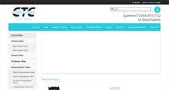 Desktop Screenshot of ctceventfurniture.com